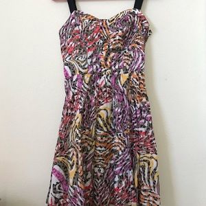 Allen B by Allen Schwartz summer print dress